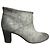 Maison Martin Margiela Maison Margiela Botins MM22 em Couro Cinza