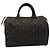 Louis Vuitton Borsa Speedy 30 Monogram Canvas Marrone