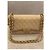 Timeless Chanel Klassische Mittelgröße Klappentasche aus Caviar-Leder beige - Ansicht 2