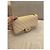Timeless Chanel Klassische Mittelgröße Klappentasche aus Caviar-Leder beige - Ansicht 5