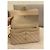 Timeless Chanel Klassische Mittelgröße Klappentasche aus Caviar-Leder beige - Ansicht 8