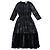 Autre Marque We Are Kindred Vestido Midi con Encaje Negro