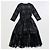 Autre Marque We Are Kindred Vestido Midi con Encaje Negro - vista 5