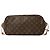 Neverfull Borsa Tote Louis Vuitton Monogram Marrone - vista 4