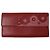 Cartera de piel de doble pliegue Bottega Veneta Rosa Roja