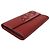 Cartera de piel de doble pliegue Bottega Veneta Rosa Roja - vista 3
