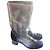 Botas transparentes Chanel Negro