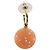 CHANEL COCO Mark Pierce plastica Rosa CC Autentico 189827M - vista 2
