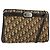 Borsa a tracolla Christian Dior Trotter Canvas Beige Auth ep15067