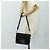 Borsa LOUIS VUITTON Daufine MINI Bag Tweed Black Silver M55491 LV Auth 189783SAM Nero Argento - vista 26