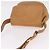 LOEWE Anagram Shoulder Bag Leather Beige Gold Auth 190988 D'oro - vista 7