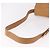 LOEWE Anagram Shoulder Bag Leather Beige Gold Auth 190988 D'oro - vista 8