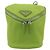 Borsa a Spalla PRADA in Tela Verde Argento Auth 191654SV - vista 13