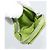 Borsa a Spalla PRADA in Tela Verde Argento Auth 191654SV - vista 28