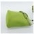 Borsa a Spalla PRADA in Tela Verde Argento Auth 191654SV - vista 4