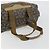 SAINT LAURENT Boston Bag PVC Black Khaki Auth bs35876 Nero Cachi - vista 7