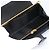 CHANEL COCO Mark Langgeldbörse Caviar Leder Schwarz Gold CC Auth 191387V Golden - Ansicht 10