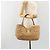 Borsa a mano PRADA in pelle marrone oro Auth BA13540A D'oro - vista 27