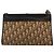 Borsa a tracolla Christian Dior Trotter Canvas Beige Oro Auth 190611 D'oro - vista 2