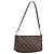 LOUIS VUITTON Damier Ebene Pochette Accessoires Cartera N41206 LV Auth 190053