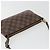 LOUIS VUITTON Damier Ebene Pochette Accessoires Cartera N41206 LV Auth 190053 - vista 6