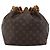 Borsa a Spalla LOUIS VUITTON Monogram Petit Noe M42226 LV Auth 190432 Monogramma - vista 2