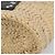 LOEWE Ghibli Soot Sprites Basket Small Bag Raffia Beige Argento Auth BA13934SM - vista 15