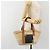 LOEWE Ghibli Soot Sprites Basket Small Bag Raffia Beige Argento Auth BA13934SM - vista 23