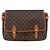 LOUIS VUITTON Borsa a Spalla Monogram Gibeciere GM M42246 LV Auth ka5197 Monogramma - vista 13