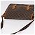 LOUIS VUITTON Borsa a Spalla Monogram Gibeciere GM M42246 LV Auth ka5197 Monogramma - vista 6