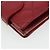 CHANEL Matelassé Long Wallet Lammfell Rot Silber CC Auth bs36032 - Ansicht 16