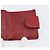 CHANEL Matelassé Long Wallet Lammfell Rot Silber CC Auth bs36032 - Ansicht 18