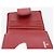 CHANEL Matelassé Long Wallet Lammfell Rot Silber CC Auth bs36032 - Ansicht 20