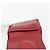 CHANEL Matelassé Long Wallet Lammfell Rot Silber CC Auth bs36032 - Ansicht 22