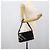 Borsa a tracolla BURBERRY Nova Check in tela nero argento Auth 191335V - vista 24