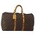 LOUIS VUITTON Monogram Keepall 50 Boston Bag M41426 LV Auth 188304 Monogramma