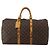 LOUIS VUITTON Monogram Keepall 50 Boston Bag M41426 LV Auth 188304 Monogramma - vista 13