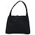 Borsa a mano Salvatore Ferragamo in raso nero e oro Auth 190618 D'oro - vista 2