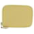 Hermès Portefeuille pièces HERMES en cuir Taurillon Clemence Jaune Auth 190522M  - vue 13