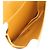 Borsa a Spalla BOTTEGA VENETA Mount Chain in Pelle 2way Orange Gold Auth 190656V - vista 10