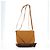 Borsa a Spalla BOTTEGA VENETA Mount Chain in Pelle 2way Orange Gold Auth 190656V - vista 12