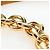 Borsa a Spalla BOTTEGA VENETA Mount Chain in Pelle 2way Orange Gold Auth 190656V - vista 15