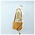Borsa a Spalla BOTTEGA VENETA Mount Chain in Pelle 2way Orange Gold Auth 190656V - vista 26
