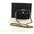 CHANEL Matelasse Chain Shoulder Pouch Pelle vernice Nera CC Auth 190043SAM Nero D'oro - vista 12
