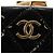 CHANEL Matelasse Chain Shoulder Pouch Pelle vernice Nera CC Auth 190043SAM Nero D'oro - vista 19