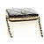 CHANEL Matelasse Chain Shoulder Pouch Pelle vernice Nera CC Auth 190043SAM Nero D'oro - vista 6
