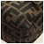 FENDI Zucca Canvas Mamma Baguette Shoulder Bag Marrone Nero Autentica BA13813V - vista 16