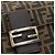 FENDI Zucca Canvas Mamma Baguette Shoulder Bag Marrone Nero Autentica BA13813V - vista 19