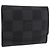 LOUIS VUITTON Damier Grafitte Gemelli Cuff Case LV Auth BA14050 Damier ebene