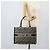 Borsa a mano 2way Christian Dior Trotter Canvas Oblique Book Navy Auth 190866A Blu navy - vista 19